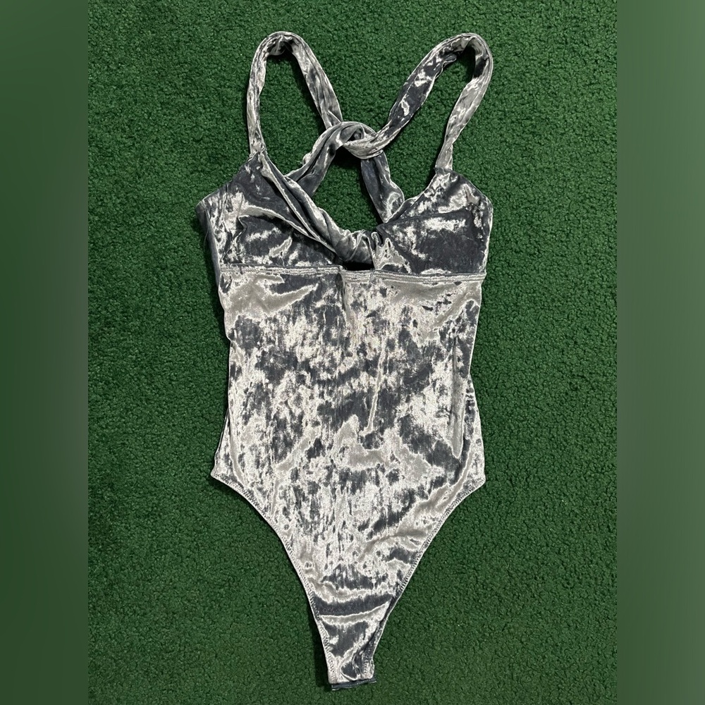 Aerie Crushed Velvet Bodysuit